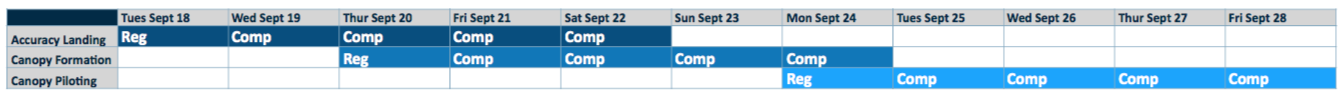 schedule
